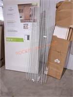3) ClosetMaid 72"W x 16"D Ventilated Wire Shelf