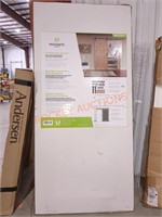 Masonite 36"x 84" 1 Panel K-Bar Sliding Barn Door