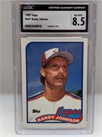 1989 Topps #647 Randy Johnson CGC 8.5 Rookie HOF