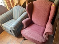2 side chairs upholstered