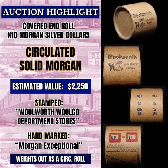 LATE NIGHT! Key Date Rare Coin Auction 25.3ON