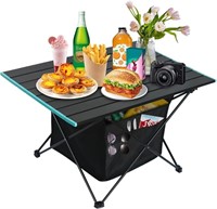 Portable Camping Table with Carry Bag,Aluminum