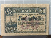 1919 German bank note