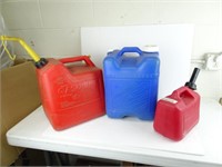 6 1/2 Gallon Water Jug - 6 Gallon Gas Can - 1.25