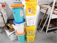 Various Plastic Pails