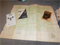 Early map, trail book BR2