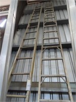 2 x Aluminium Ladders.