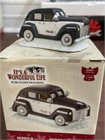 Its a wonderful life berts police car porcelain