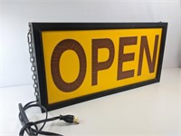 "Open" Sign (12" H x 24" W)