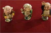 Three English Porcelain Whimsical figures