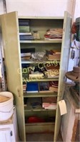 Metal Cabinet With Old Shop Manuals, How to