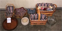 Longaberger Baskets and Decor Items