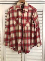 VINTAGE COUNTRY SQUIRE FLANNEL SHIRT LARGE