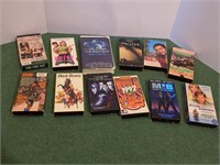 12 VHS Tapes - Incl Bean, Twister, Casper, and