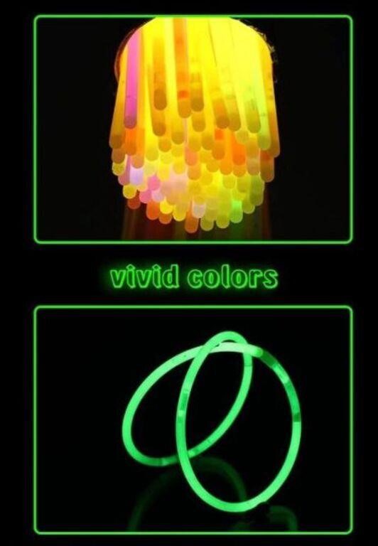 10 Inch Glow Stick Bracelets - 5 Color Mix