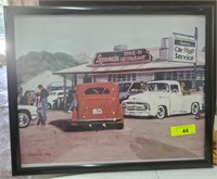 SIGNED AND NUMBERED NEWQUIST VINTAGE PRINT