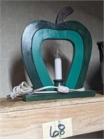 Wooden Apple Lamp