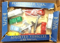 Plasticville V-10 Assorted Vehicles in original pa