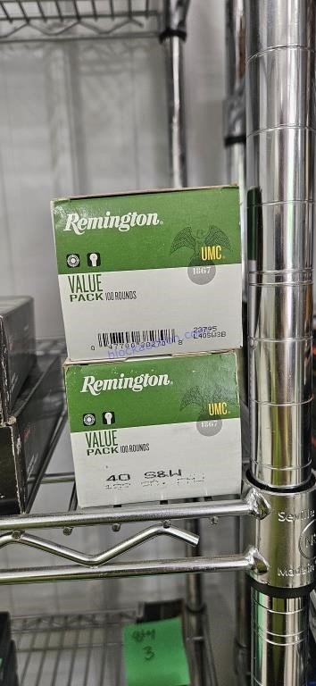 2 Remington 40 S&W ONE MONEY