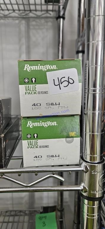 2 Remington 40 S&W -ONE MONEY