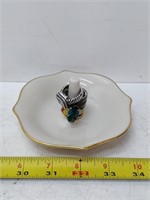 5 rings with lenox ring holder