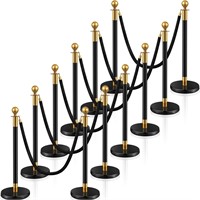 Stanchion Post Queue 5 ft Set (12 Pcs)