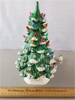 Vintage Ceramic Christmas Tree 10 & 3/4" H