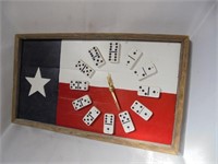 Texas Domino Clock