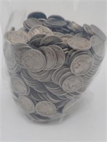 More than 500 Buffalo Nickels with NO DATES