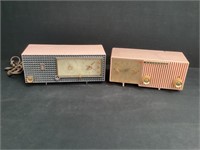 Vintage Zenith & Motorola Pink Radios