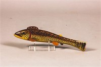 Bill Feasel Brown Trout Fish Spearing Decoy,