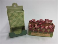 Old Match Holder Birthday Candle Holders