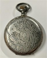 Antique Sterling Waltham Pocket Watch