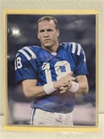 Autographed Peyton Manning photo 8x10
