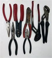 7 Sets Of Pliers & Cutters