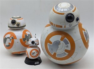 (DD) Star Wars BB-8 hero droids 4-10in h