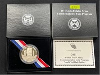 2011 U.S. Army Commemorative Half Dollar Proof