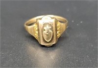 1946 Vintage 10k Gold Jostens Class Ring