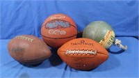 Footballs, Mooring Float, Basketball