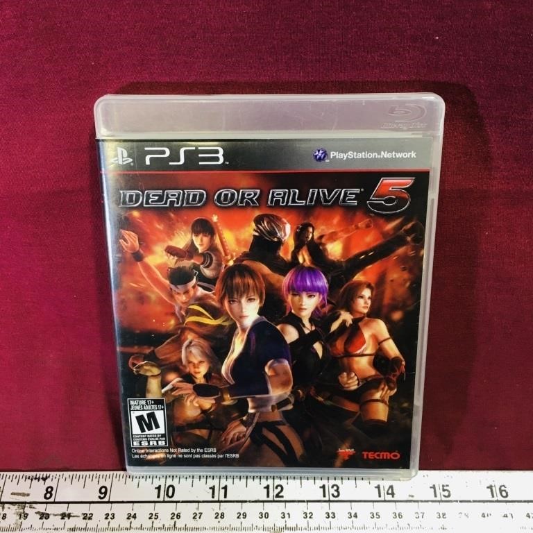 Dead Or Alive 5 Playstation 3 Game