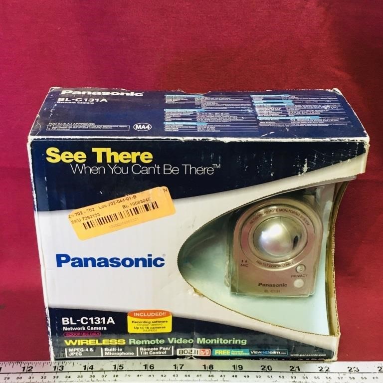 Panasonic BL-C131A Network Camera In Box