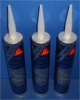 3 tubes of sikoflex-295 UV