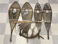 Snowshoes, Peace Pipe and Elk Horn