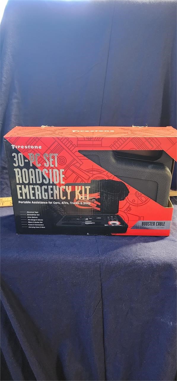 Firestone 30 pc Roadside Emergency Kit