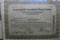 3 - Stock Certificates: Gold Lake Mining Co.;