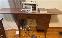 Sears Kenmore Cabinet Sewing Machine