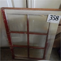 6 PANE OLD WINDOW 20 X 28