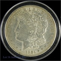 1921-D Silver Morgan Dollar (Unc.)