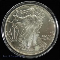 1996 American Silver Eagle Dollar Bullion Coin