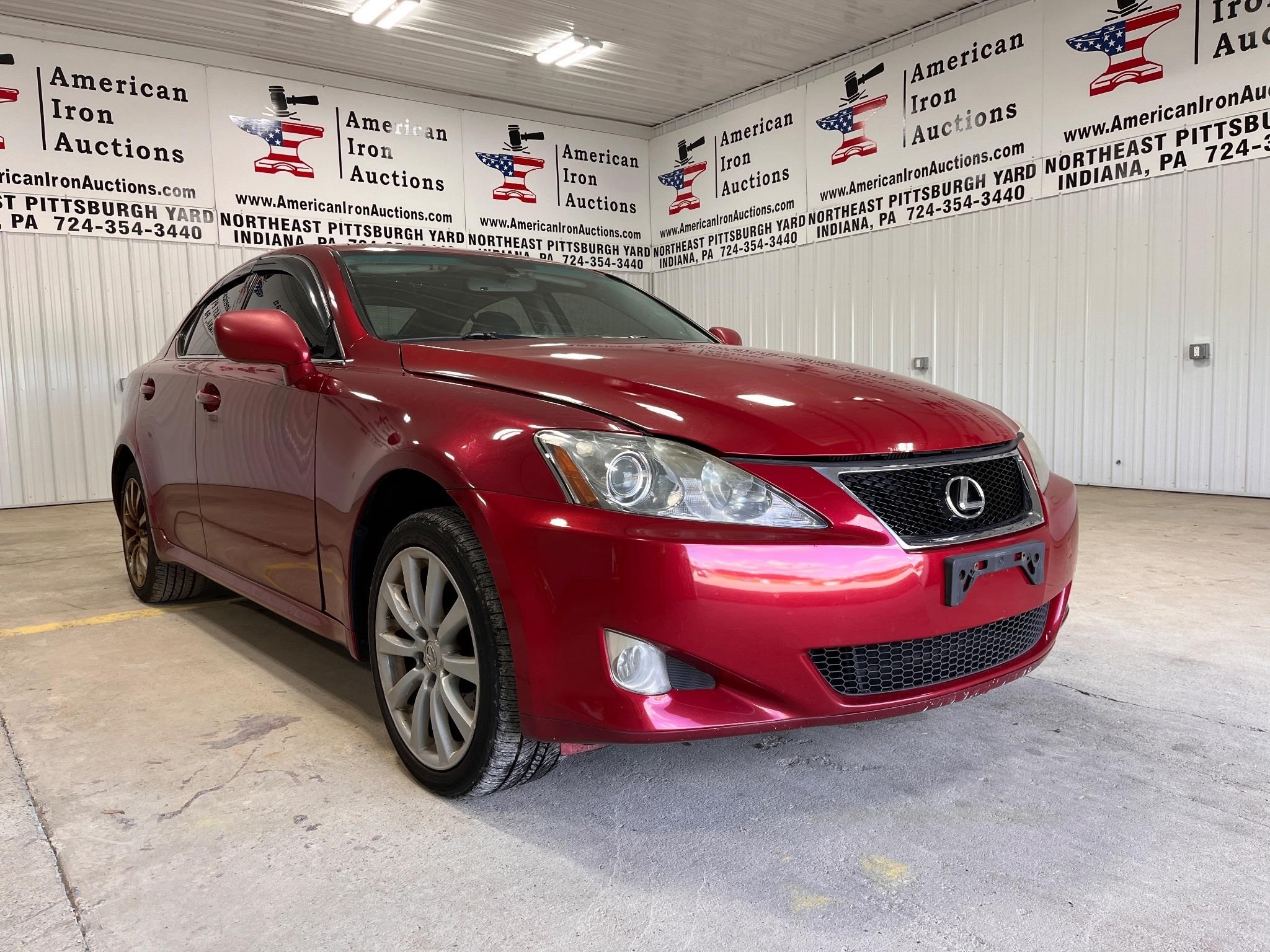 2008 Lexus IS 250 Sedan-Titled -NO RESERVE